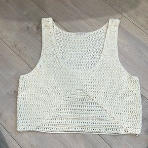 12th Tribe Knitted cropped tank